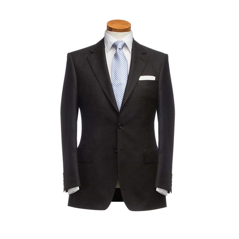 Charcoal Grey Single Breasted Two-Piece Suit - Dege & Skinner