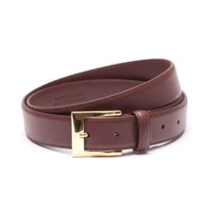 Tan Calf Leather Belt