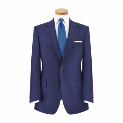 Royal Blue Single Breasted Two-Piece Suit