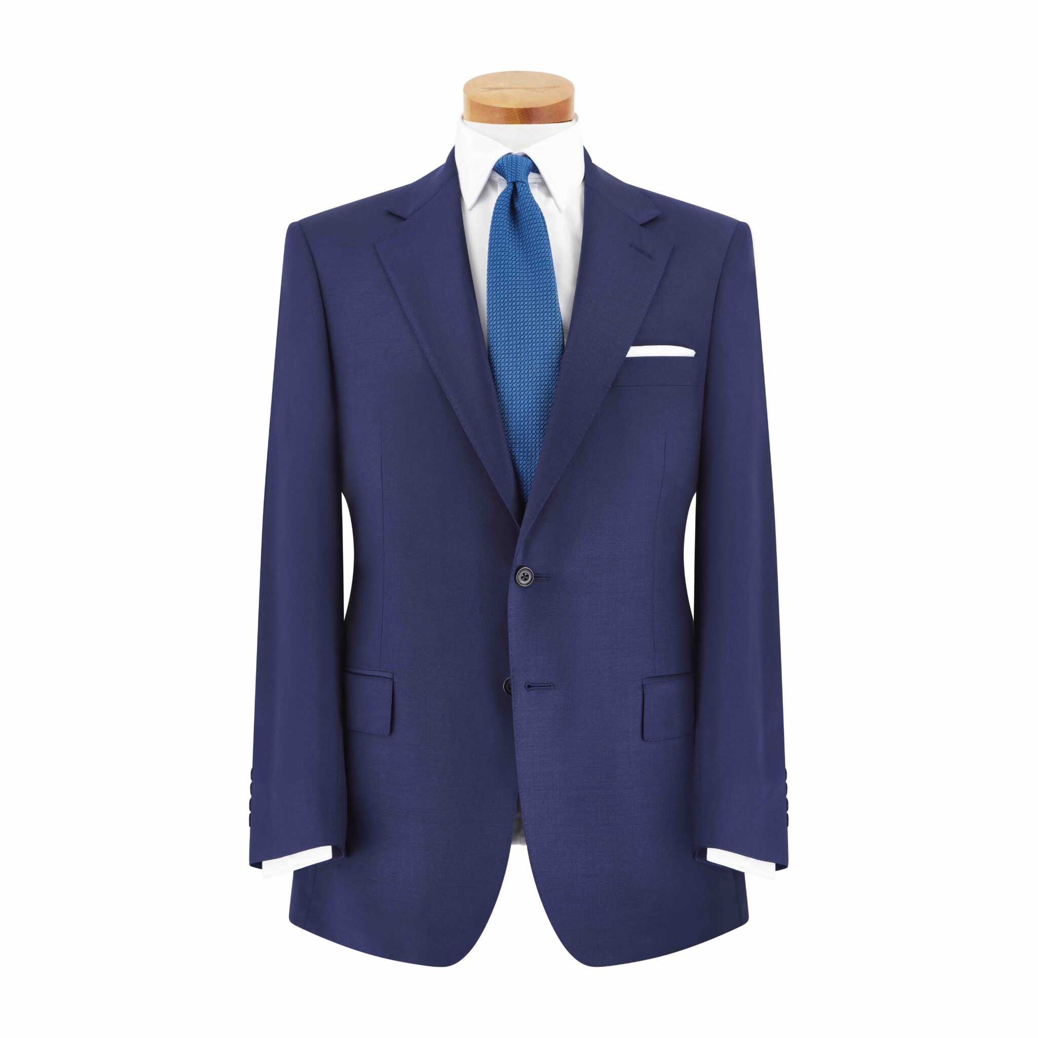 Royal Blue Single Breasted Two-Piece Suit